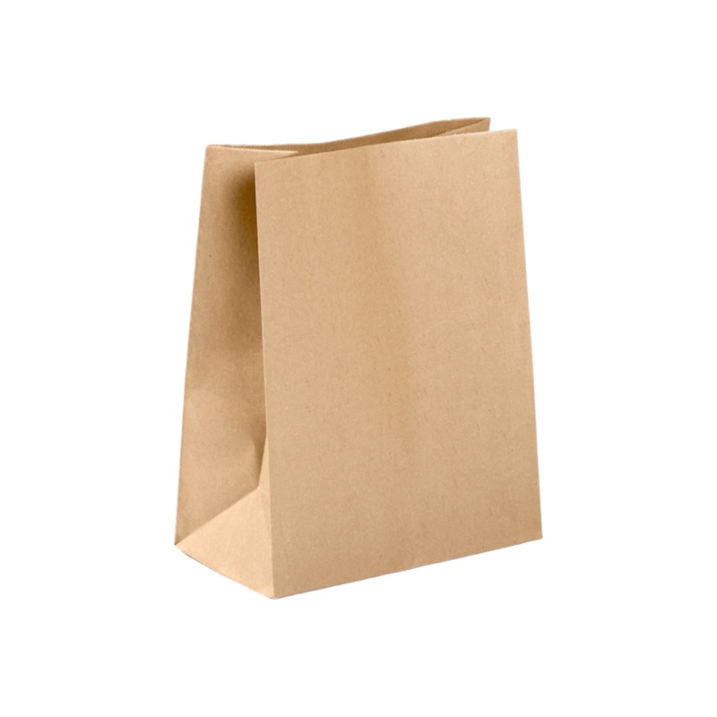 Brown Kraft Paper Shopping Bags No.40 35.5×28+14.5cm 50pack