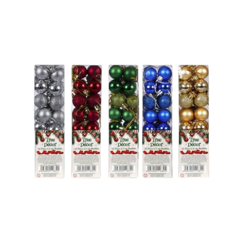 Decor Ball Small Polished 32pcs 25mm