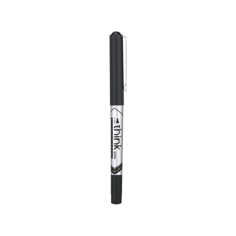 Deli Roller Pen Bullet tip 0.7mm Black