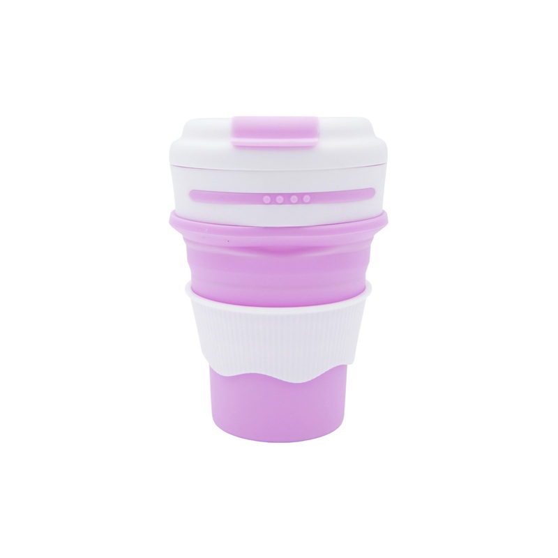 Folding Silicone Travel Cup 9cm 350ml