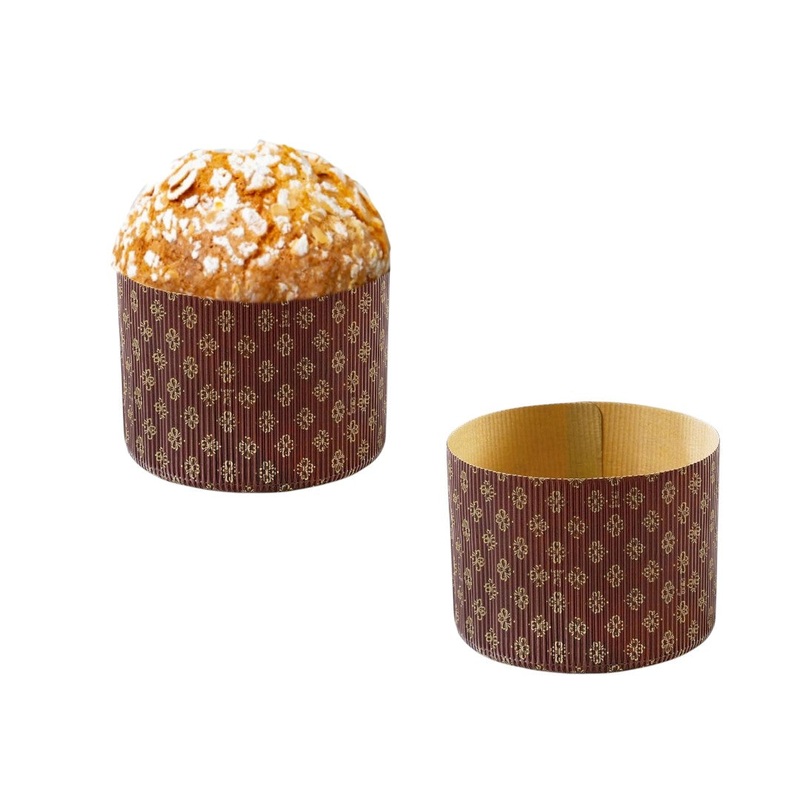 Panettone Paper Baking Paper Baking Molds 17x10x20cm
