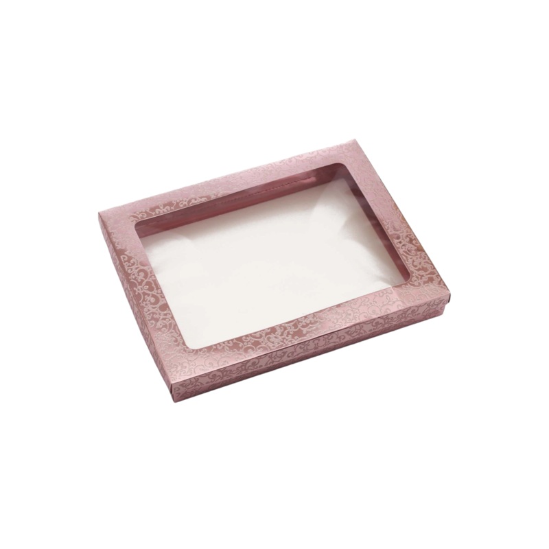 Gift Biscuit Paper Box Rose Gold Rectangle 24x31cm XPP381