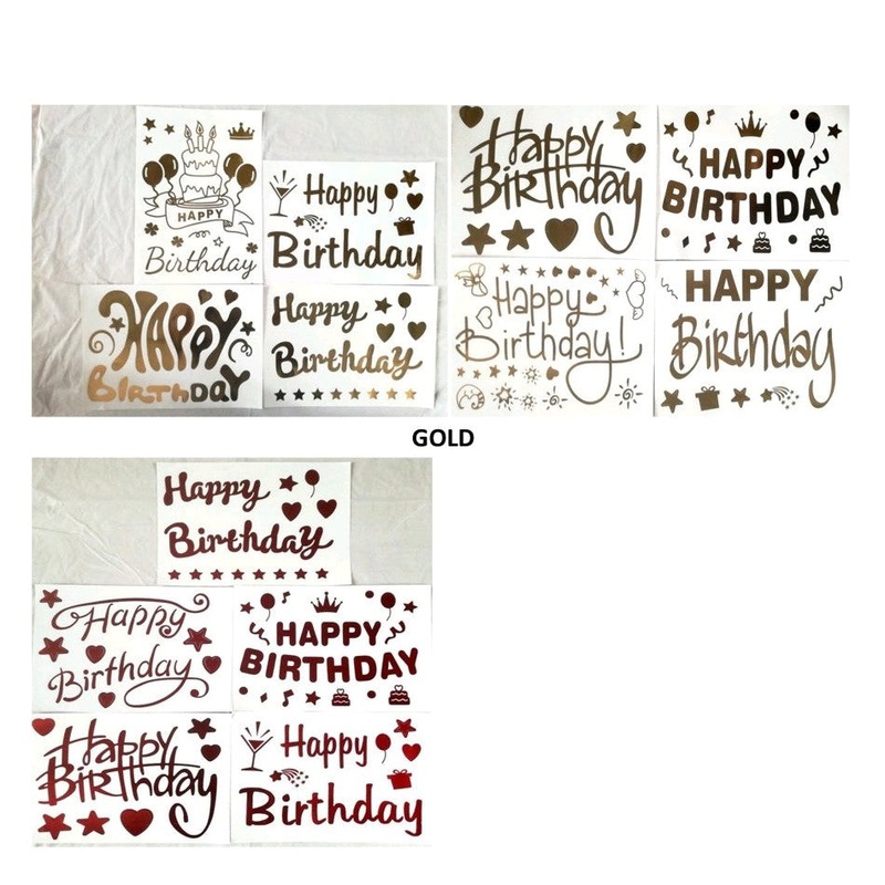 Balloon Sticker Mix Design 1pc