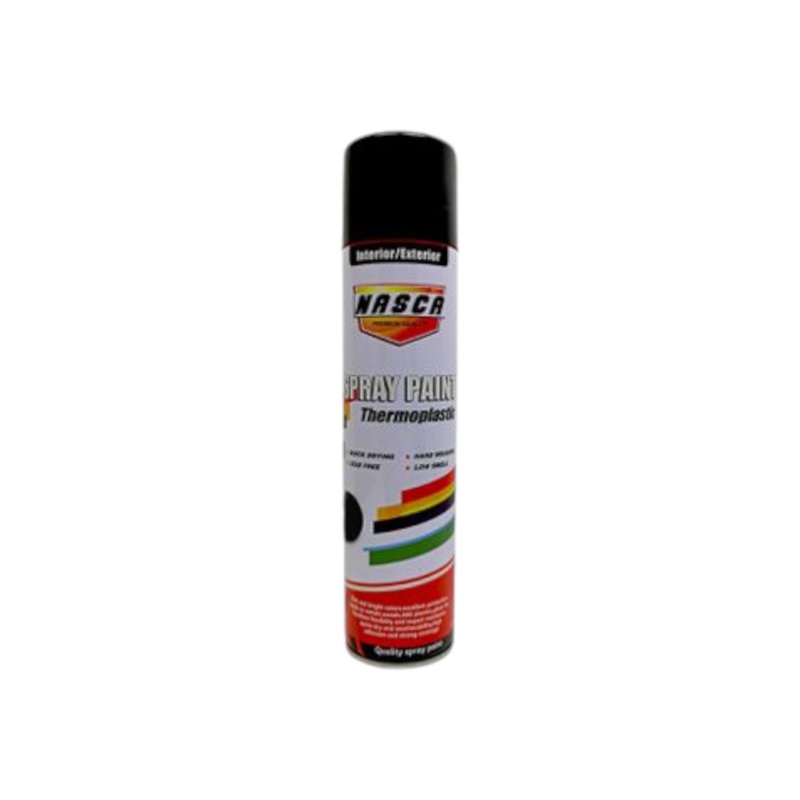 Nasca Spray Paint Thermoplastic 300ml Black Gloss