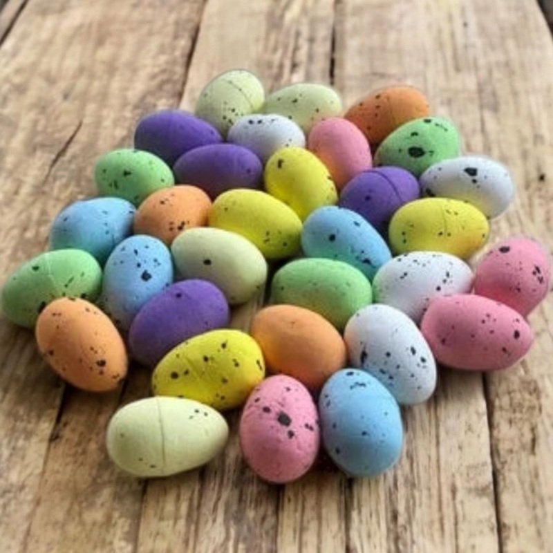 Polystyrene Styrofoam Eggs 2cmx3cm 36pack