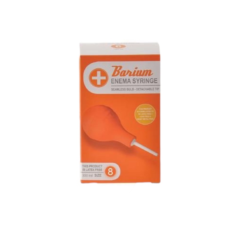 Barium Enema Syringe Nozzle No.8 300ml