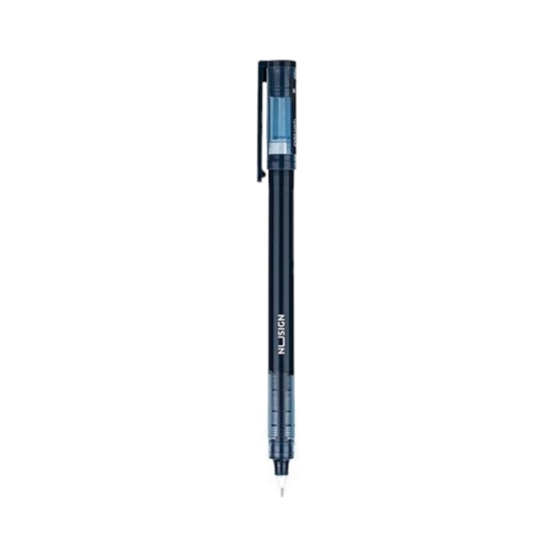 Deli Nusign Roller Pen Needle tip 0.5mm Black NS767 1pc