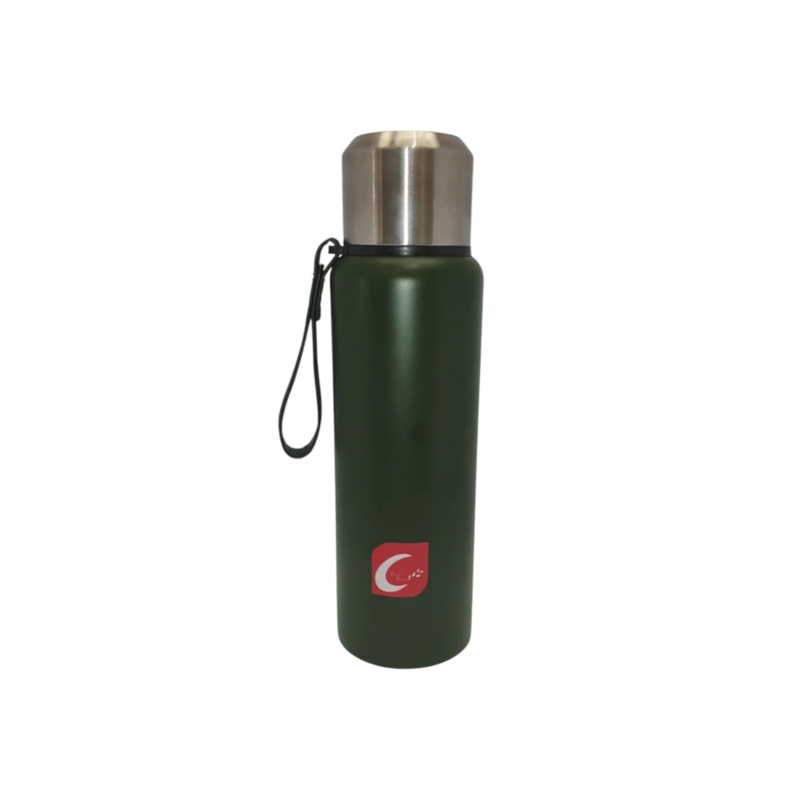 Vacuum Travel Flask 1L Green SGN2432