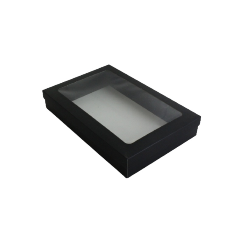 Gift Biscuit Paper Box 30x20x5cm Black XPP559