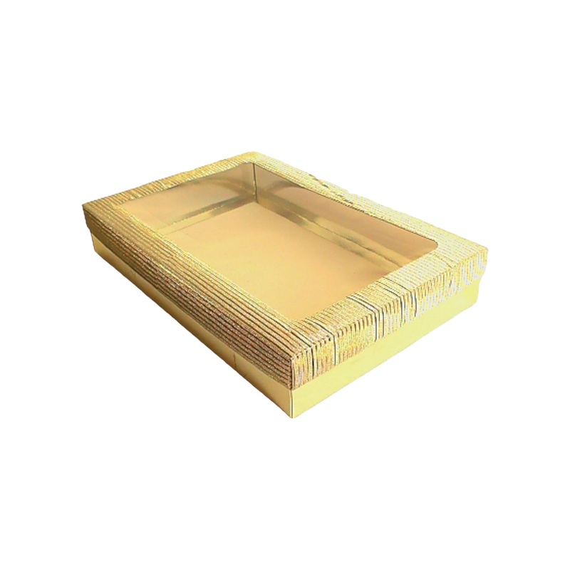 Gift Biscuit Paper Box Gold 30x20x5cm XPP296-G