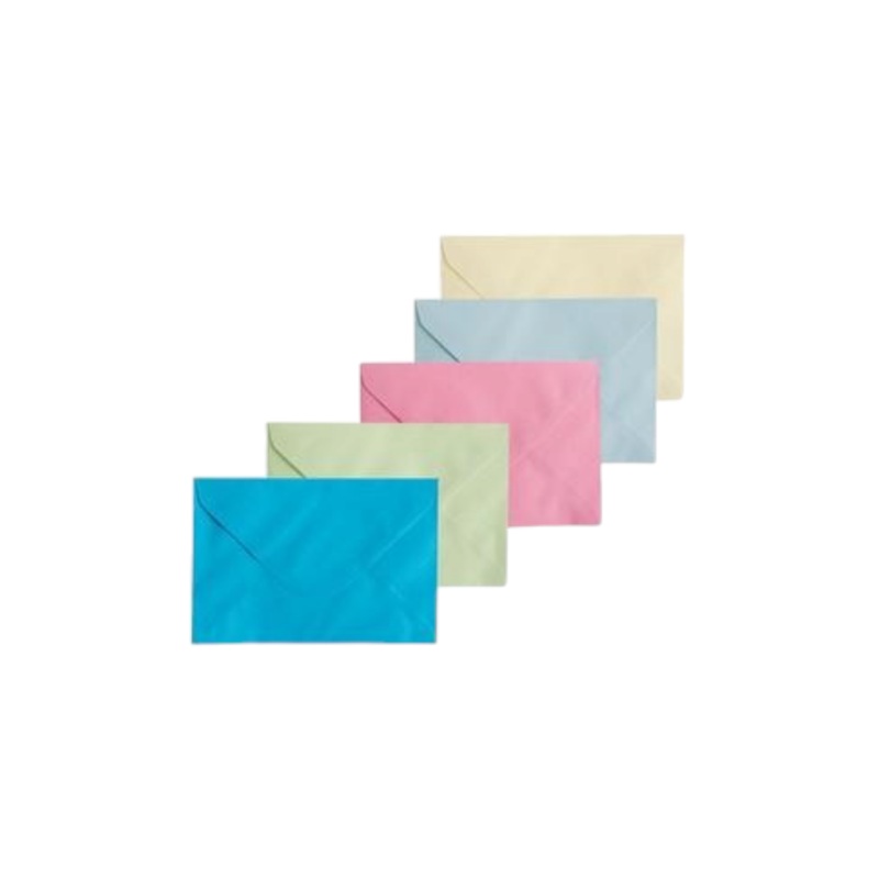Khoki Colour Envelopes 11x16cm 75gr Colour 10s