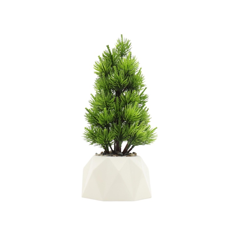 Nu Ware Plastic Flower Pot Dome Base with Tree