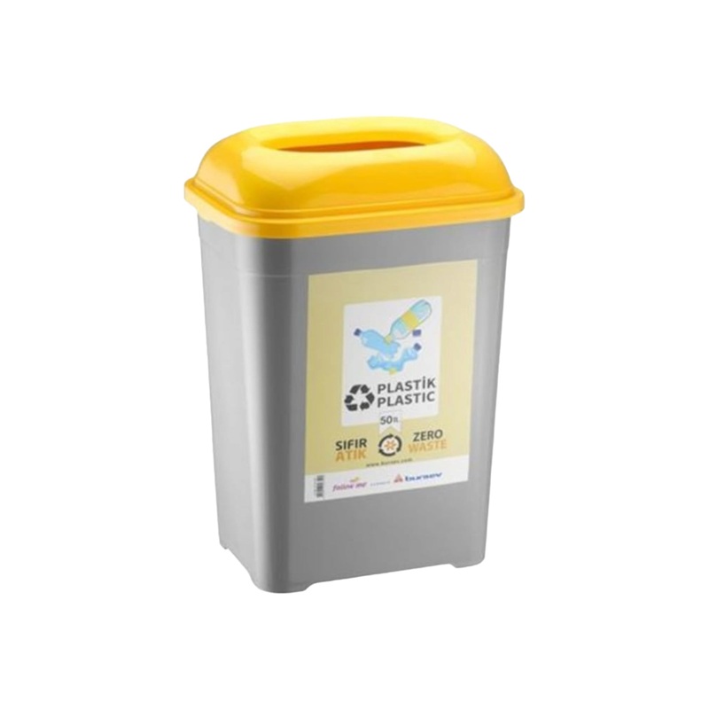 50L Refuse Dustbin For Recyclable Plastic Waste