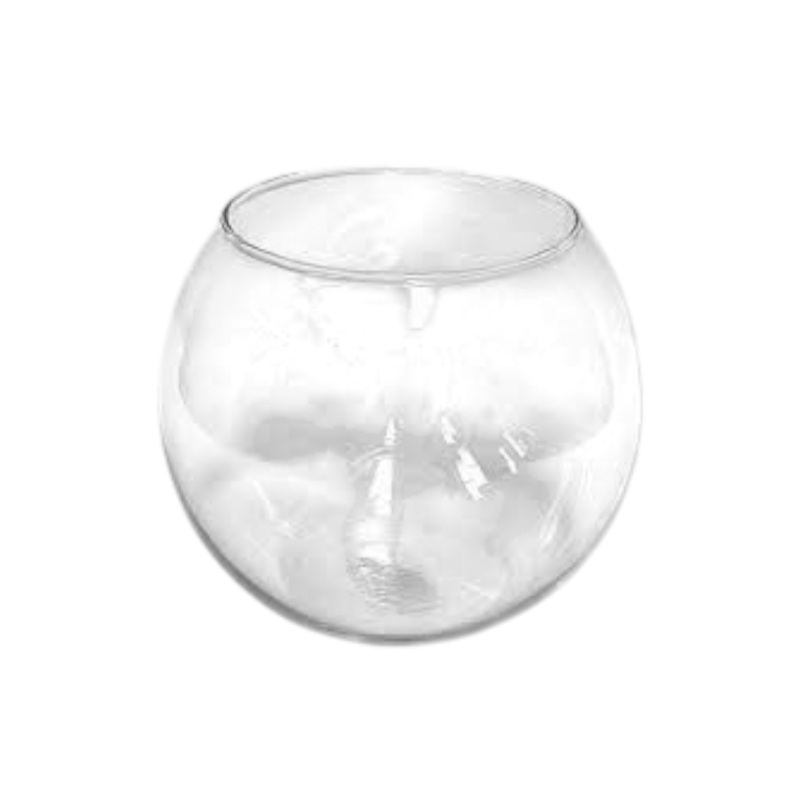 Acrylic Round Clear Reusable Plastic Dessert Cups 75ml 10Pcs 5.6×2.5×4.2cm
