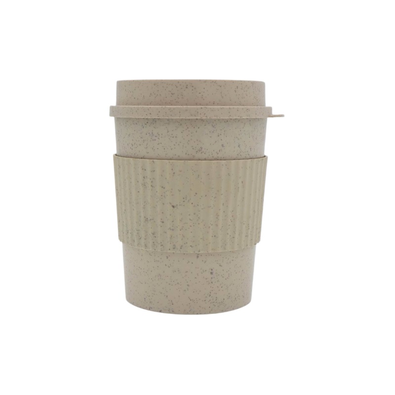 Bamboo Fibre Mug Travel Drinking Cup 360ml