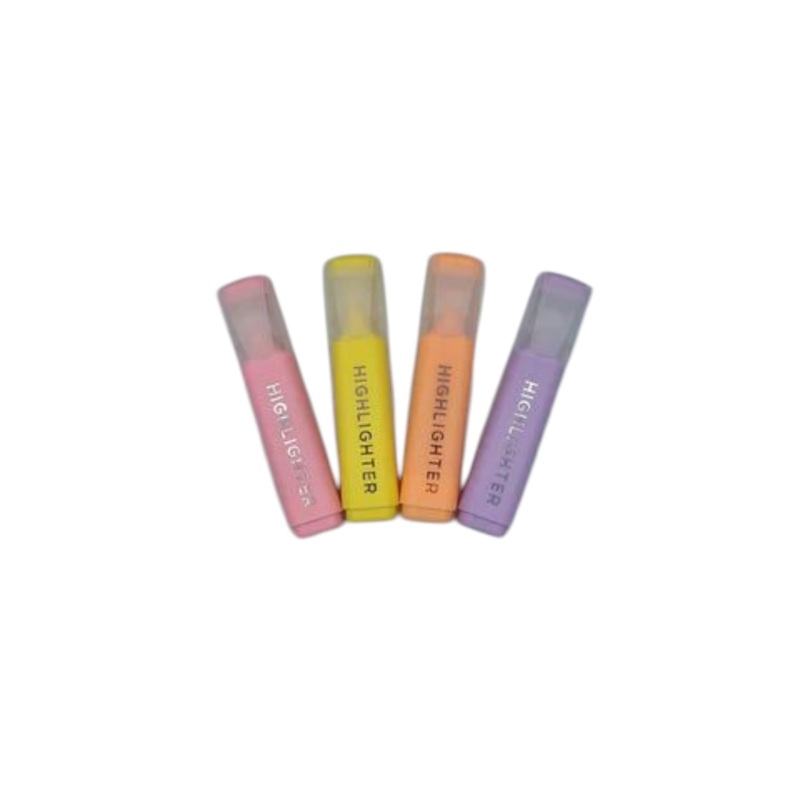 Khoki Pastel Highlighters 4pc