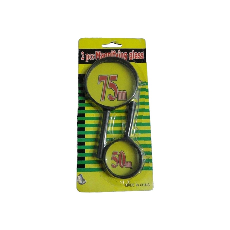 Magnifying Glass 2pc 75mm & 50mm