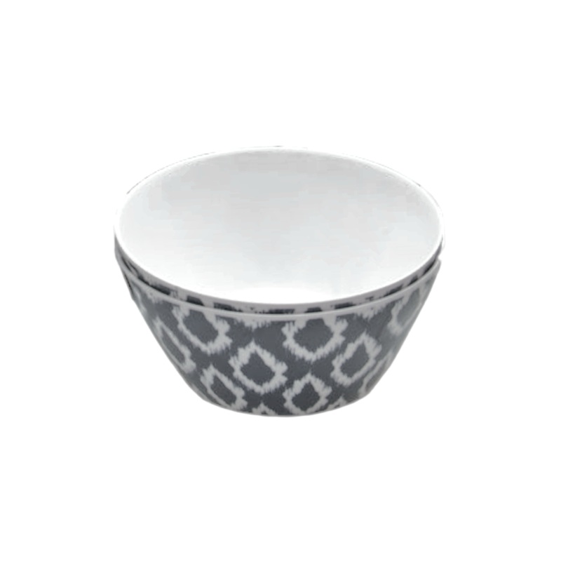 Melamine Round Bowl 450ml Grey Wild 152x63mm 28413