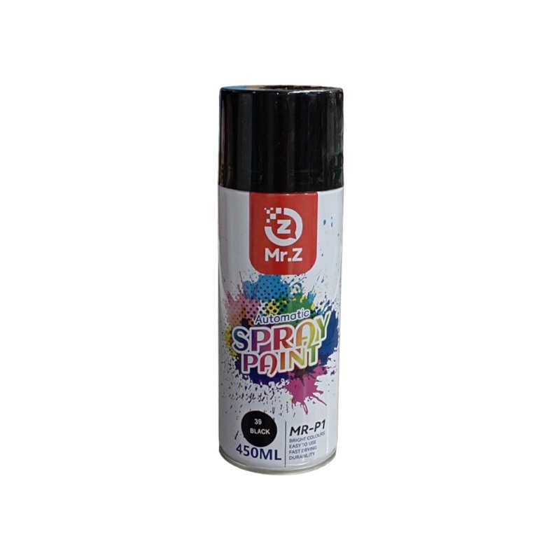 Mr.Z Black Spray Paint MR-P1 450ml