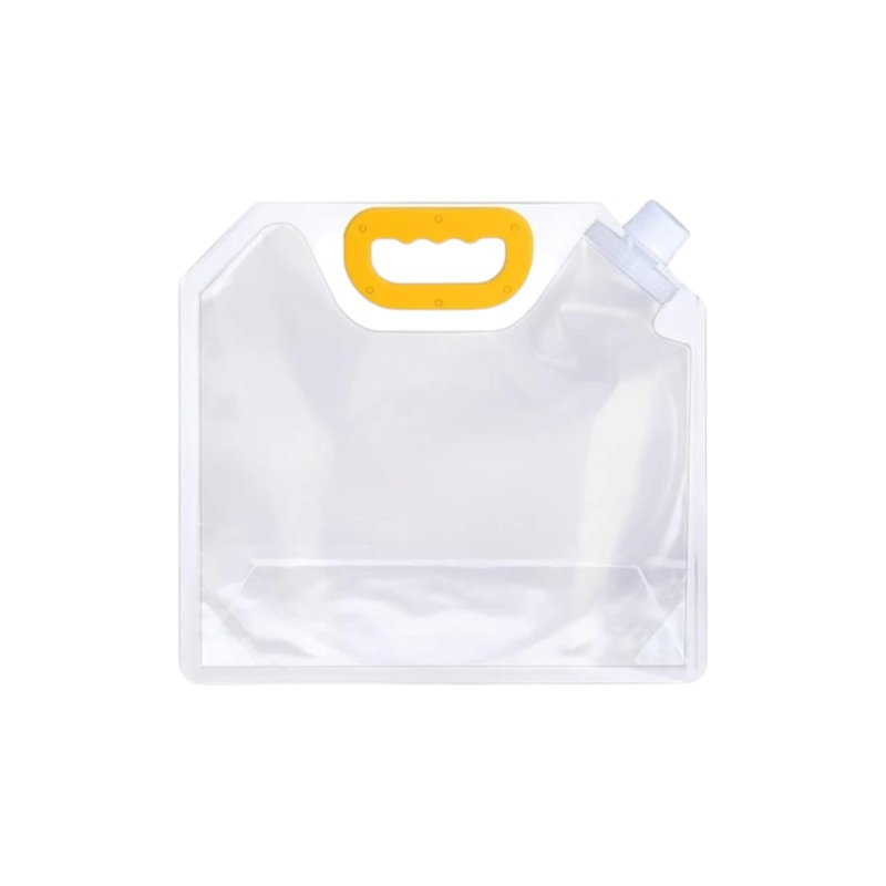 Stand-Up Carry Pouch Bag 5L Food Grade Clear with Side Spout