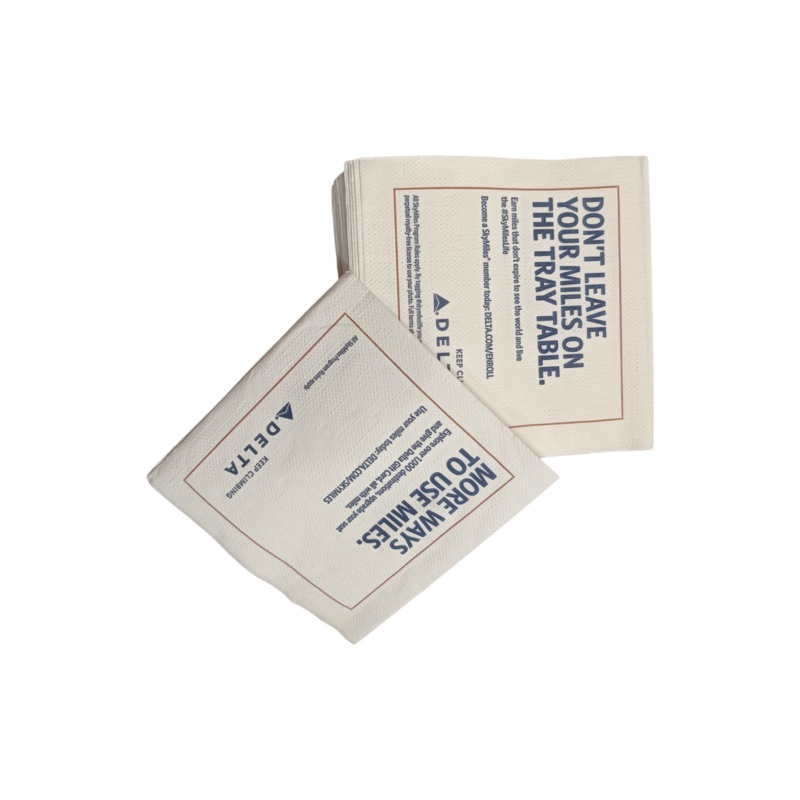 1ply Luncheon Hand Serviettes 9x9cm 100pack