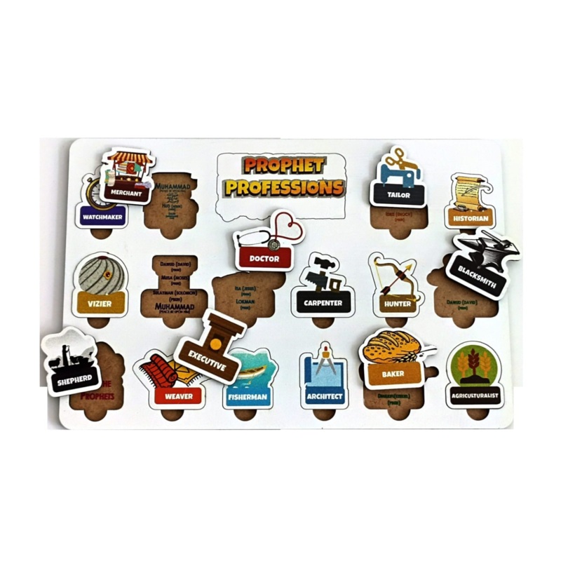 Educational Toy Puzzle Professions Of the Prophets Puzzle 20x20cm