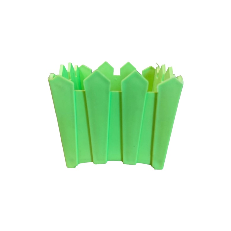 Plastic Flower Pot Rectangular with Handle 9x9x7cm