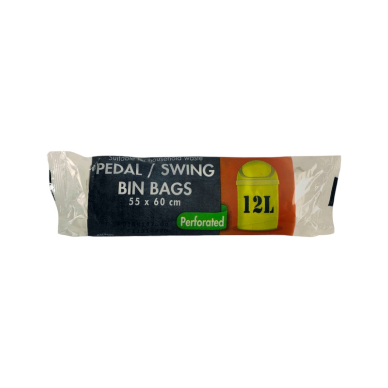 Refuse Bags on Roll for 12L Pedal Swing Waste Bin 55x60cm 15pcs