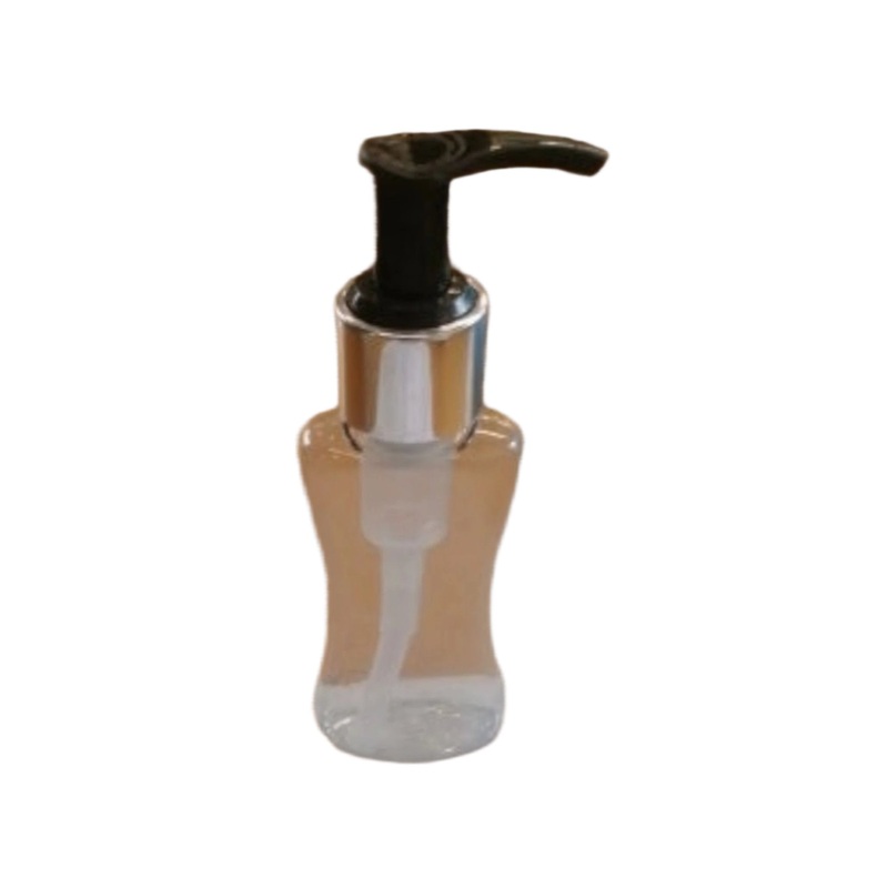 50ml PET Curve Bottle Clear Plastic Nu Ware – Lotion Lid