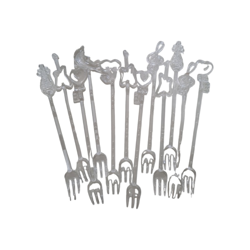Cocktail Party Stirrer Fork Sticks