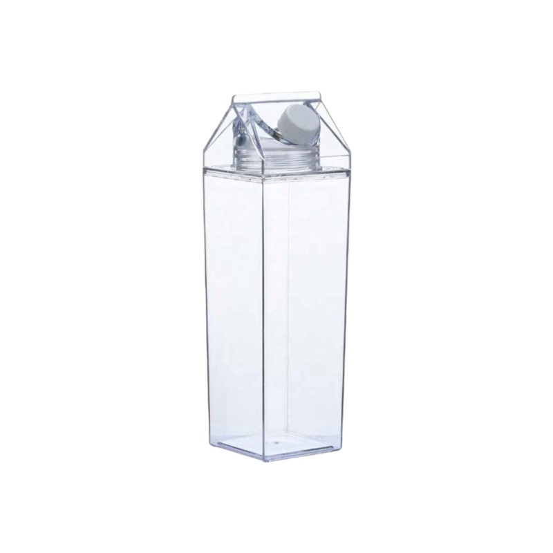 Milk Carton 1L Acrylic Plastic Bottle 1000ml