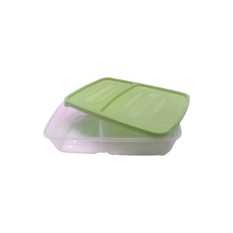 Nu Ware Lunch Mate Box 2 Divison 1800ml Rectangular