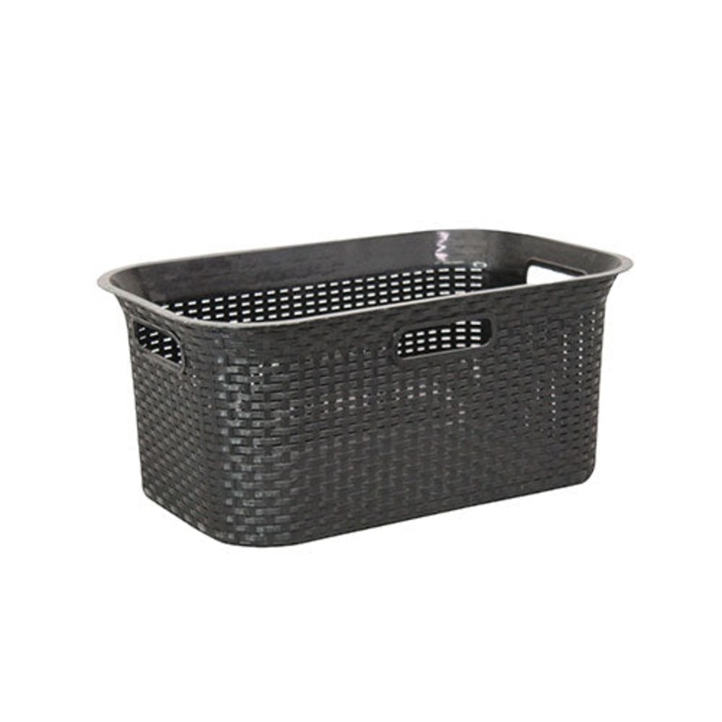 Nu Ware Rattan Hipster Laundry Basket 50L BCRHB