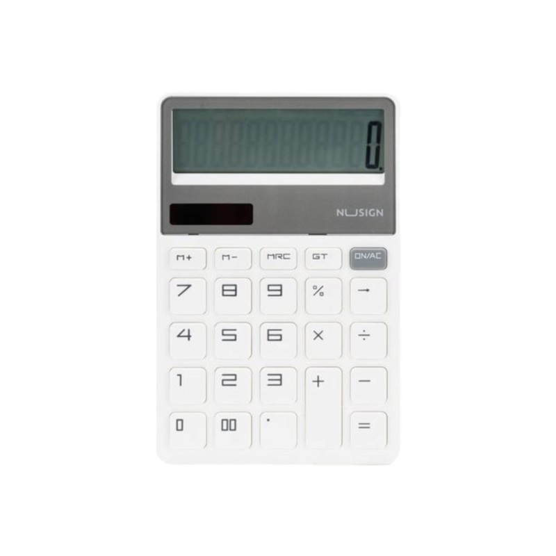 Deli Nusign Calculator 163.6x106x19mm White