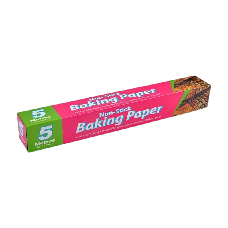 Disposable Wax Baking Paper Roll 30cmx5m Non-Stick