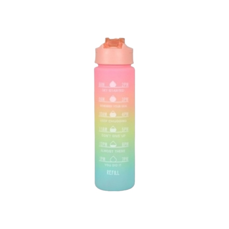 Time Stamped 900ml Gradient Sports Water bottle