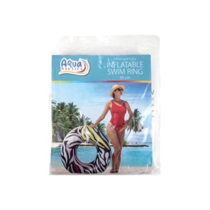 Aquanautics Swim RIng Wildlife Red 95cm
