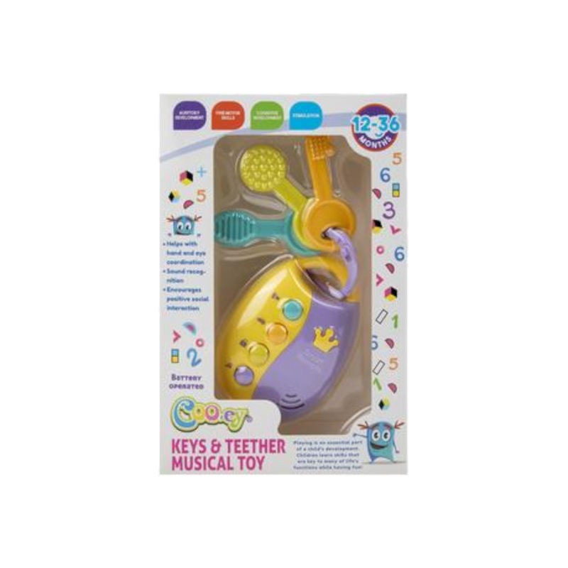 Baby Toy Edu Musical Keys and Teether 20cm