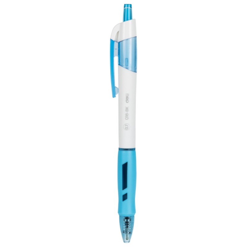 Deli Ball Point Pen Blue Mini Tip 0.7mm EQ18-MT-BL 1pc