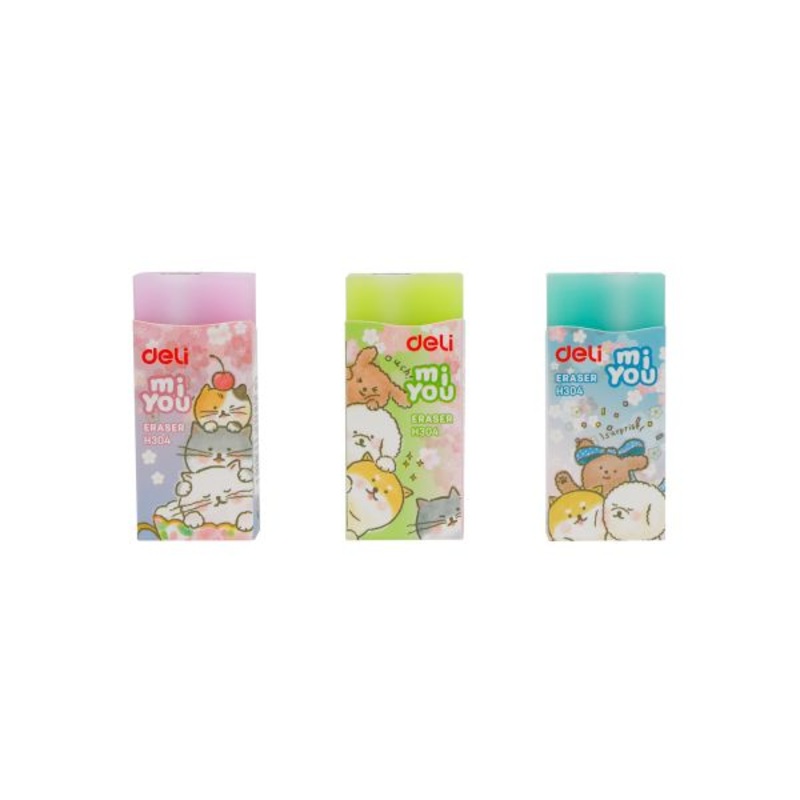 Deli Eraser 60x24x12mm 1pc