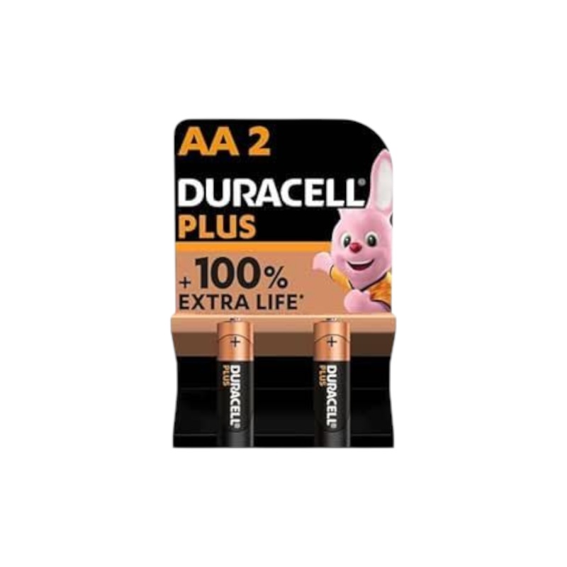 Duracell Plus Batteries AA-2 2pack