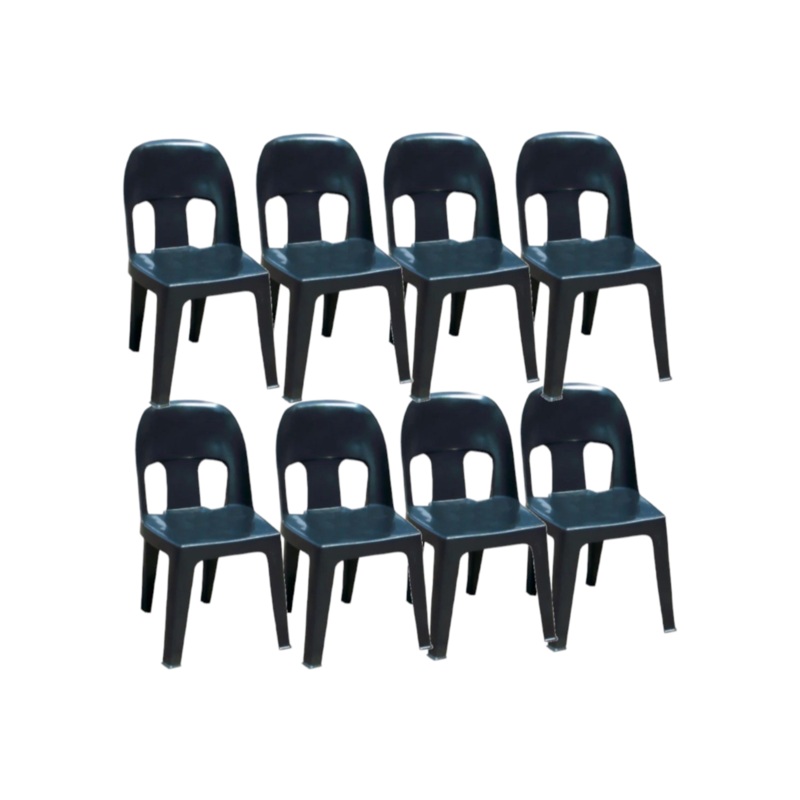 Econo Party Chair Black Set of 10