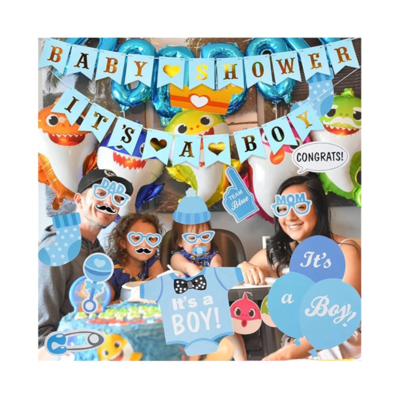 Party Props It’s a Boy Baby Shower 20pcs