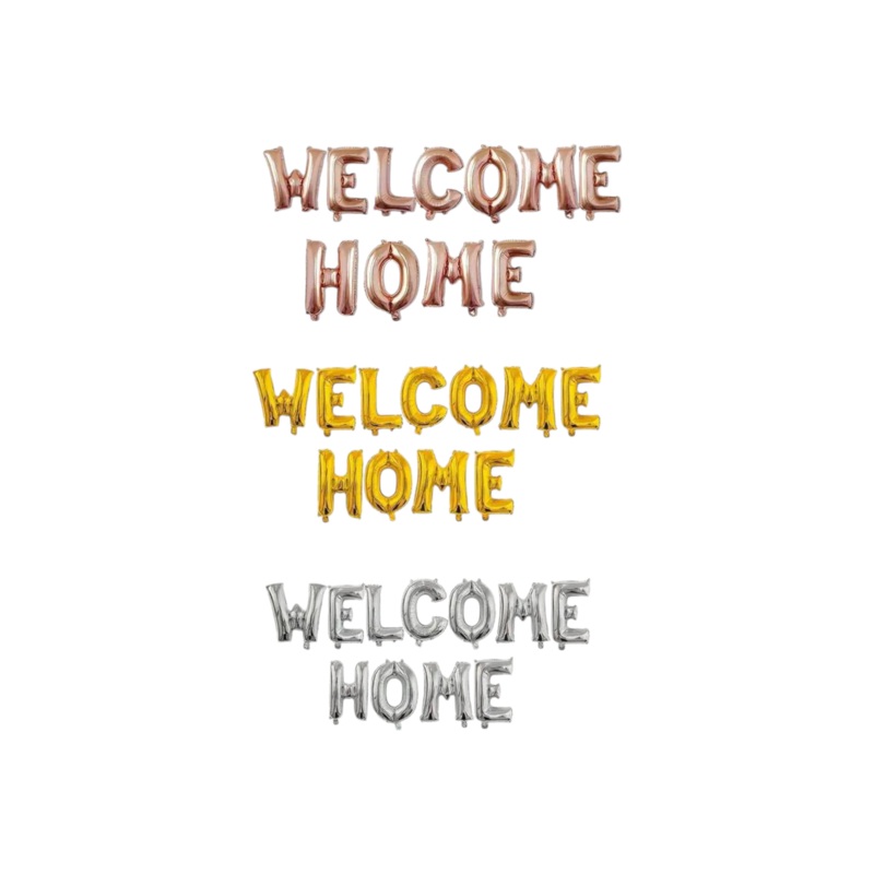 Welcome Home Foil Balloon