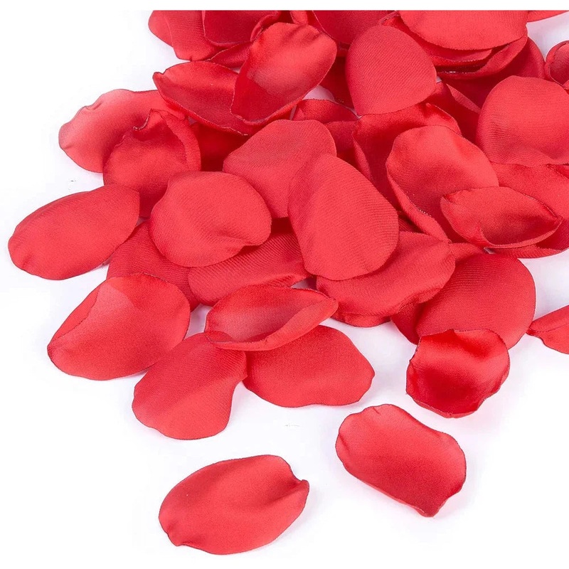 Artificial Red Rose Petals 150pcs