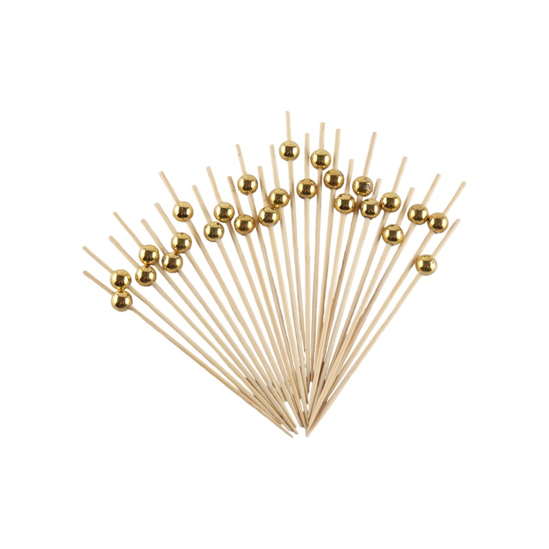 Bamboo Fruit Skewers 11cm 24pcs