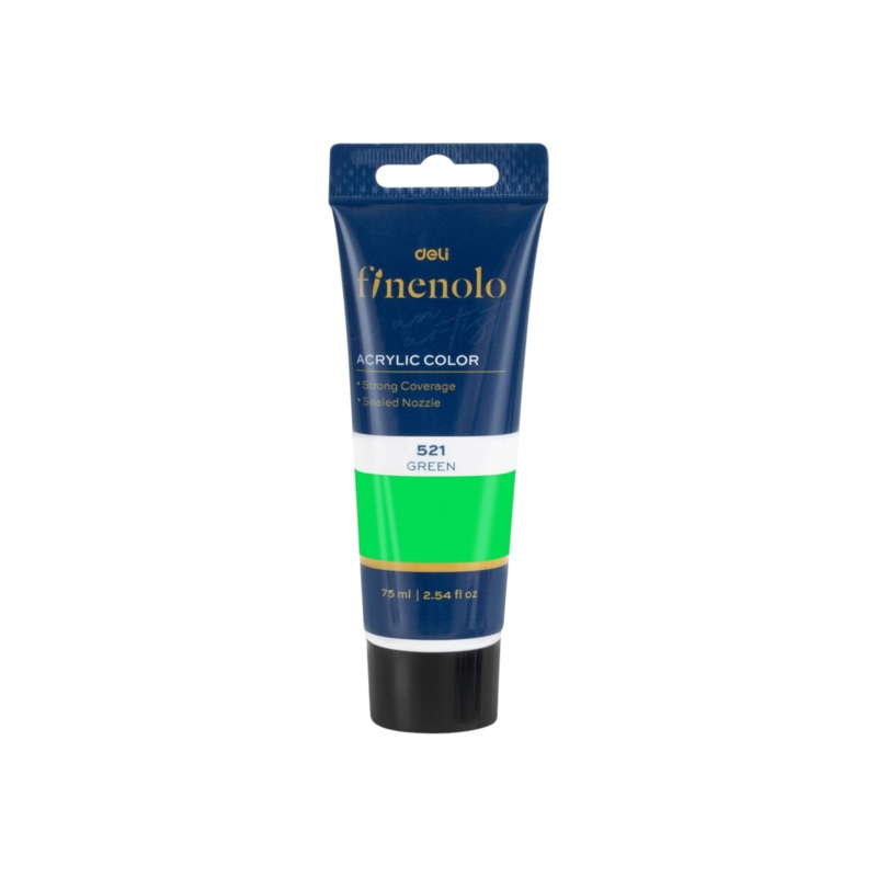 Deli Finenolo Acrylic Paint 75ml Green