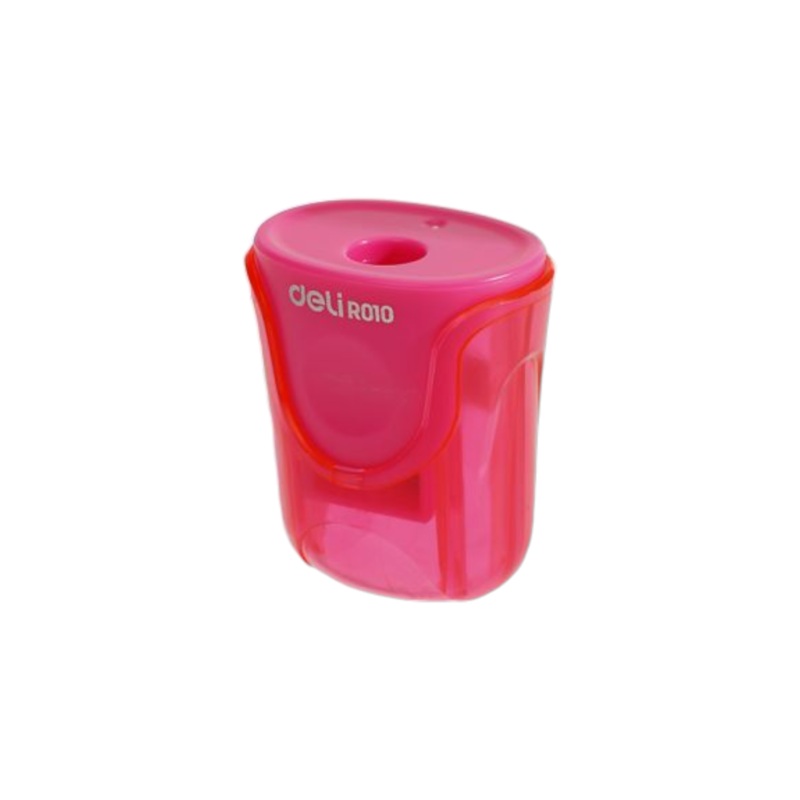 Deli Pencil Sharpener 1-Hole Canister Card