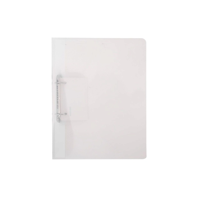 Deli Ring Binder A4 PP Clear
