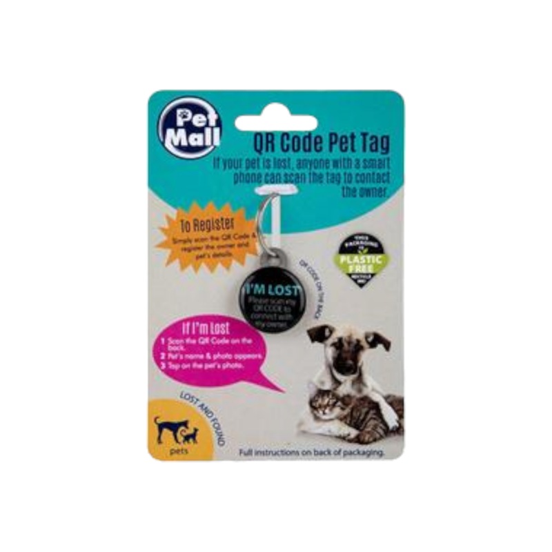 Pet Indentification Tag QR Code